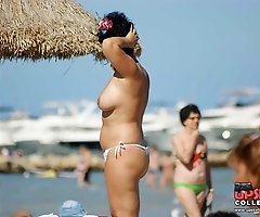 Amateur swimsuit models horny look