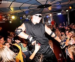 Bachelorette Party Turns XXX Hardcore as Drunk Amateur Babes go Wild with Random Stripper Cocks