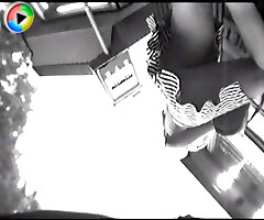 Hidden cam rec black&white upskirt